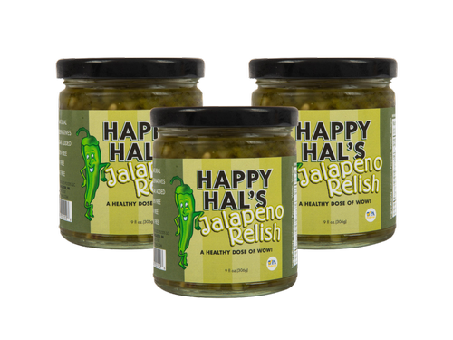 Happy Hal's Jalapeño Relish 3 Pack